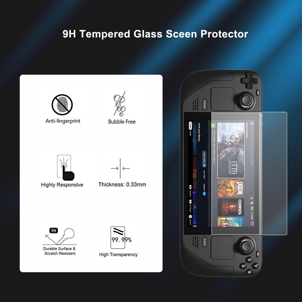 Mify Aufkleber Skin Für Steam Deck - Schutzfolie Anti-Kratzer Decals