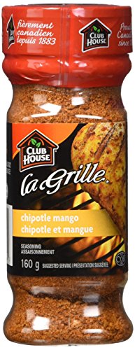 Club House La Grille, Grilling Made Easy, Chipotle Mango Seasoning, 160g