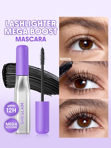 Image of SHEGLAM Lashlighter Mega Boost Mascara Volumizing Defined Lashes