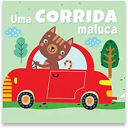 Uma corrida maluca:livro de pano