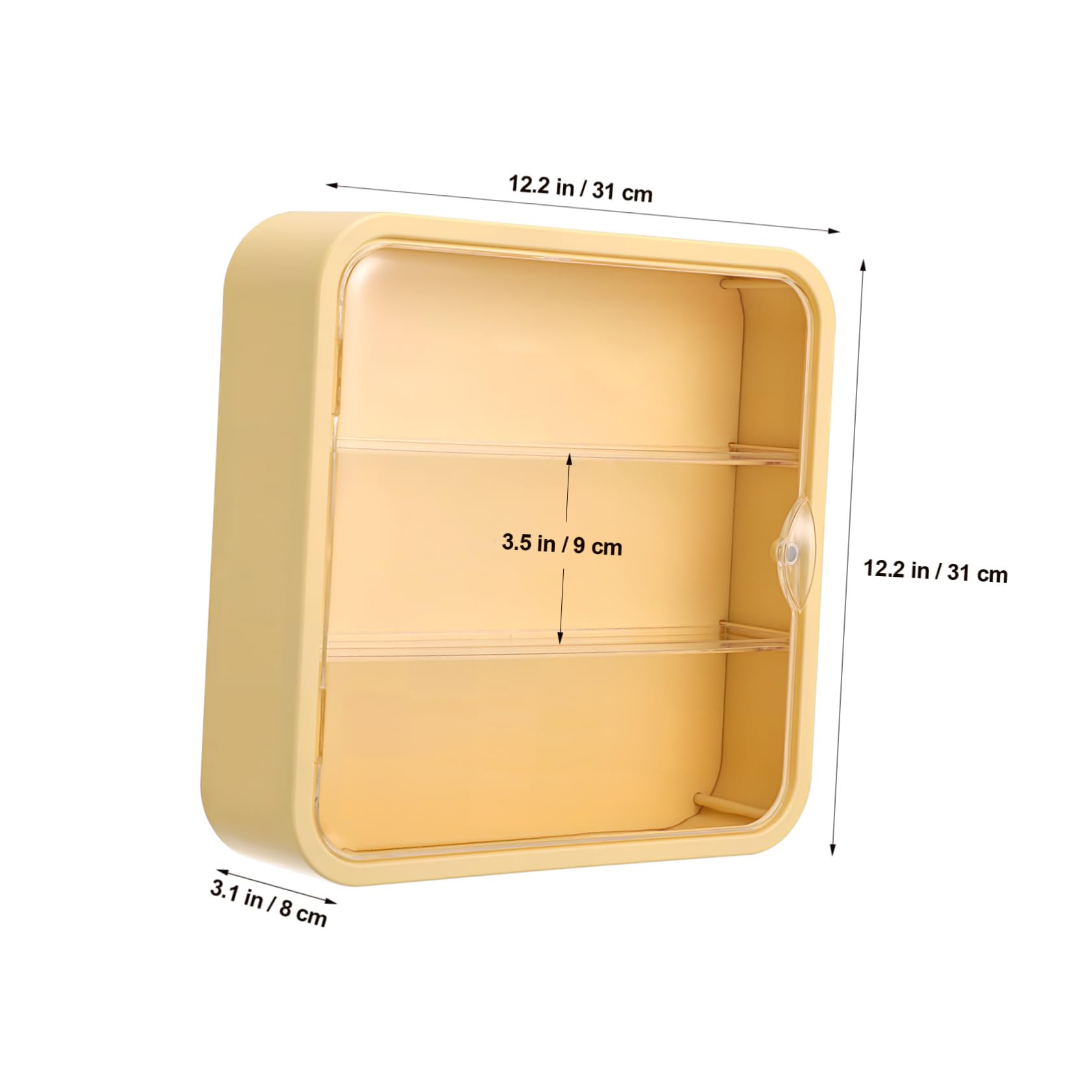 Vitrina de Pared para Figuras, Estuche de Colección en Plástico