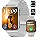 Produktbild Verfupet Smartwatch mit Telefonfunktion 2024, 1,85 Zoll Smartwatch für Damen und Herren, Fitnessuhr mit SpO2/Herzfrequenz/Kalorien/Schrittzähler, IP68 Wasserdichter Fitnesstracker für Android iOS