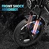 Hipatoo V8 Electric Bike for Adults, Fat Tire E Bike with 750W Brushless Motor 48V 15Ah Removable Larger Battery, 20" x 4.0 Electric Mountain Bike #4
