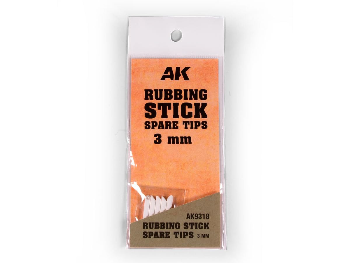 AK Tools AK9318 5X Spare Tips 3MM for Rubber Stick