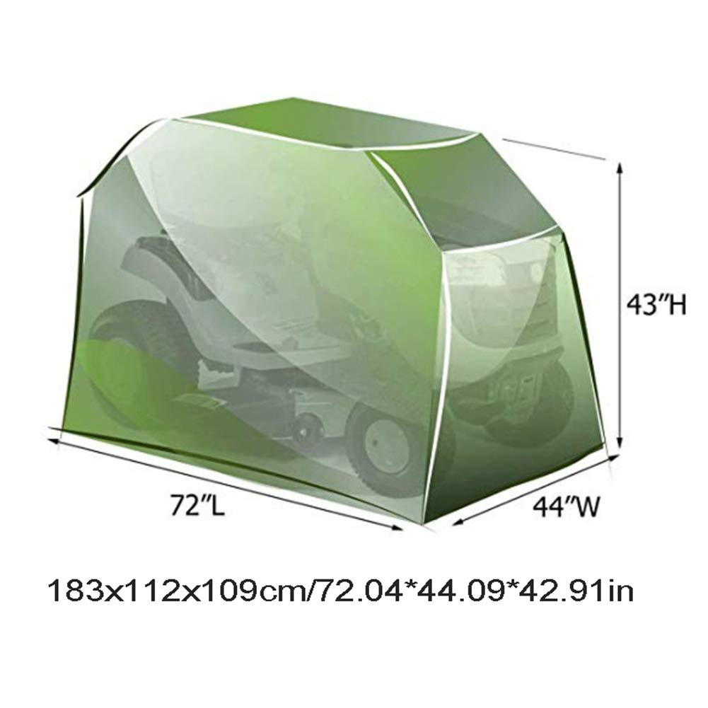 Copertura Per Tosaerba 210D Oxford - Telo Impermeabile Antigraffio Per Trattorini, Dimensioni 193x112x64cm - Foto 9