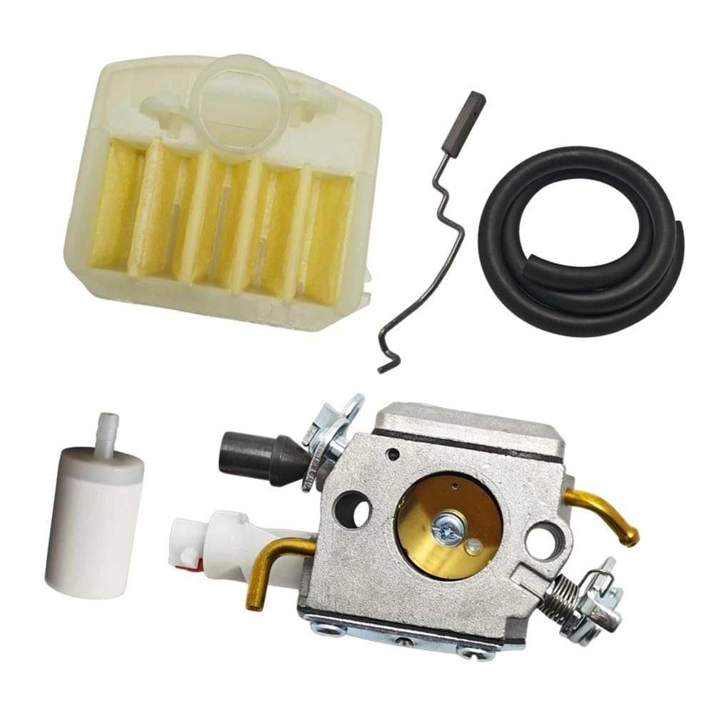 Tige d'accélérateur de carburateur ligne carburant kit filtre air pour pièce tronçonneuse 345