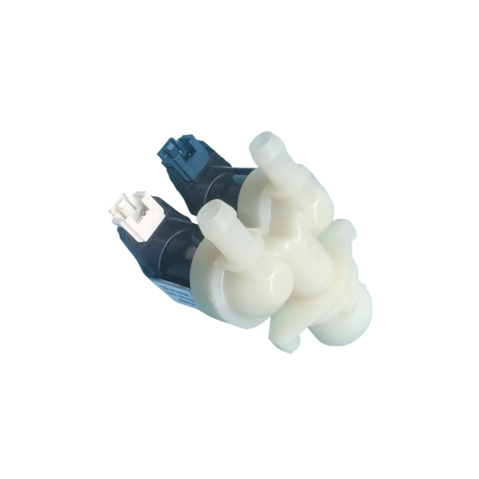 Niufenggeo One Color Compatible For Beko, Compatible For Electrolux, Drum Washing Machine One Inlet Two Outlet Double Solenoid Water Inlet Valve, Washing Machine Inlet Valve