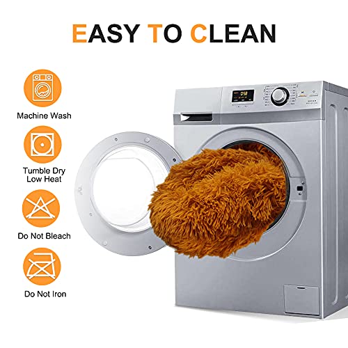 FEimaX Cuccia per Cani Letto Rotondo Cuscino Cane