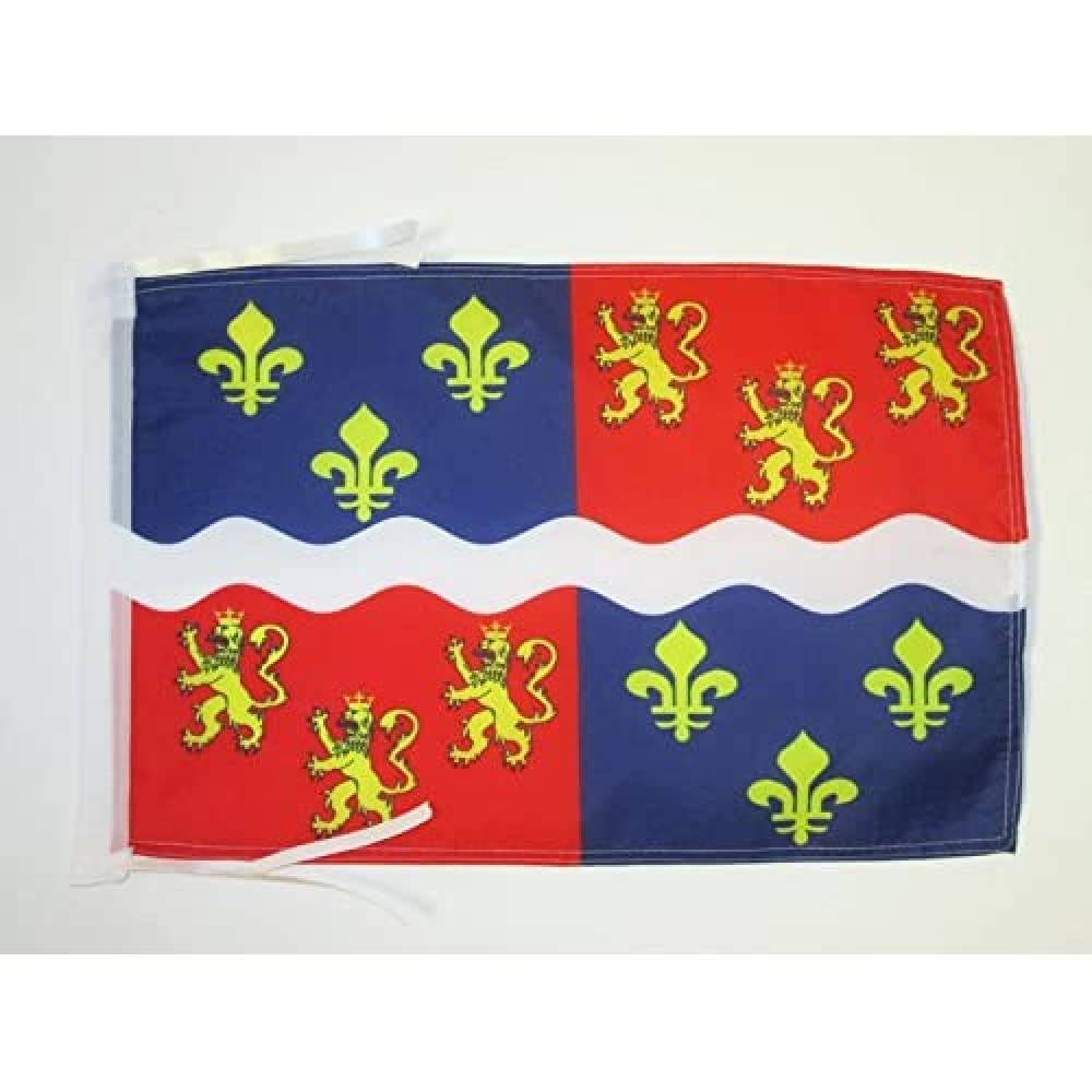 Iran Old Persia Flag 18'' x 12'' cords - Persian SMALL flags 30 x 45cm - Banner 18x12 in - AZ FLAG — view 599