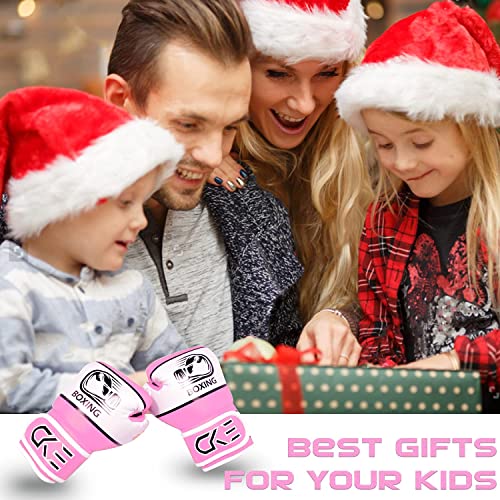 Image of CKE Kids Boxing Gloves for Kids Boys Girls Junior Youth Toddlers Age 5-12 Years Training Boxing Gloves for Punching Bag Kickboxing Muay Thai