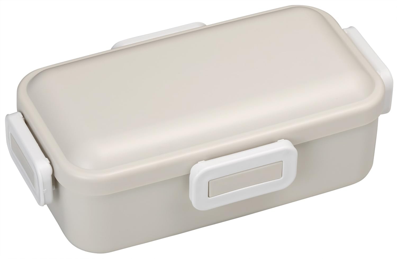 Skater PFLB6AG-A Bento Box, 17.9 fl oz (530 ml), 1-Tier, Women's, Made in Japan, 4-Point Lock, Dishwasher Safe, Microwave Safe, Dull Gray : Home & Kitchen
