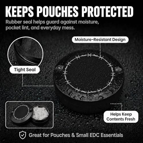 Image of Metal Can for ZYN, Slim Pouch Container and Holder
