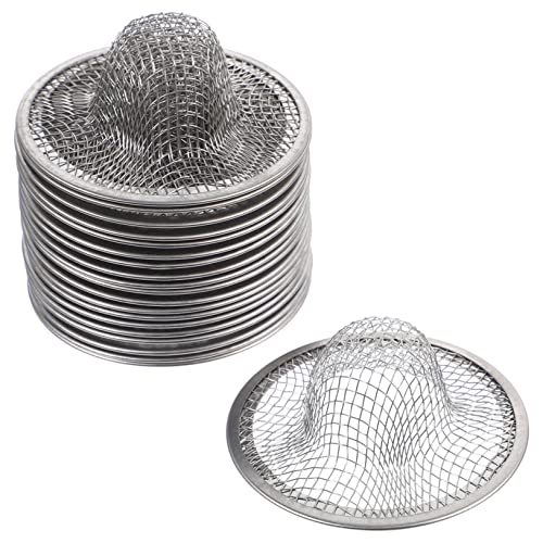 Coladores de acero inoxidable para fregadero 40 piezas miniatura 4