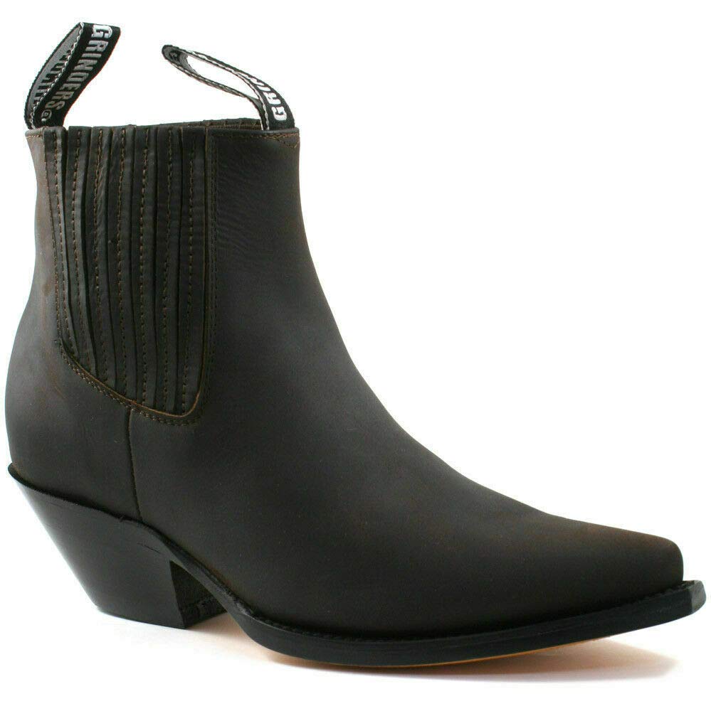 Herren Mühlen Mustang Schlüpfen Cowboy Western Chelsea Stiefelette