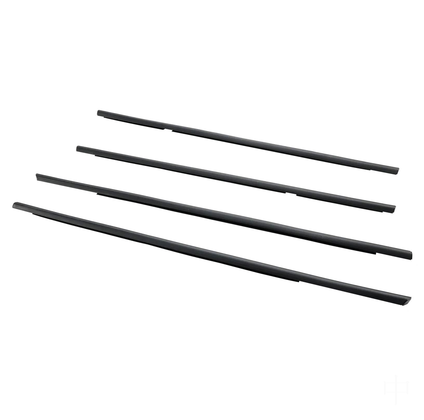 Beltline Molding for Civic 2001-2005 4pcs Weatherstrip Window Seal Strip (OE# 72410S5A003)