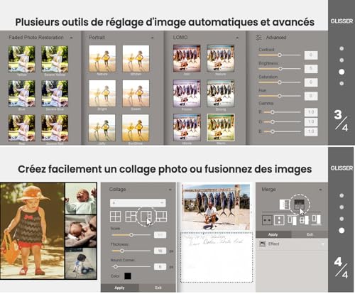 Scanner Photo Plustek - ePhoto Z300, récompensé par Le German Design Award 2018, numérisez des Photos 4 x 6 en 2 s, alignement Automatique et découpe avec capteur CCD Prend en Charge Mac et PC. – Image 6