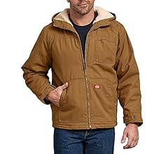 Duck high pile fleece lined hooded jacket Clearance