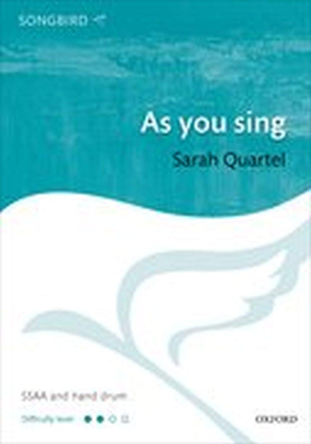 As you sing: Vocal Score (Songbird)