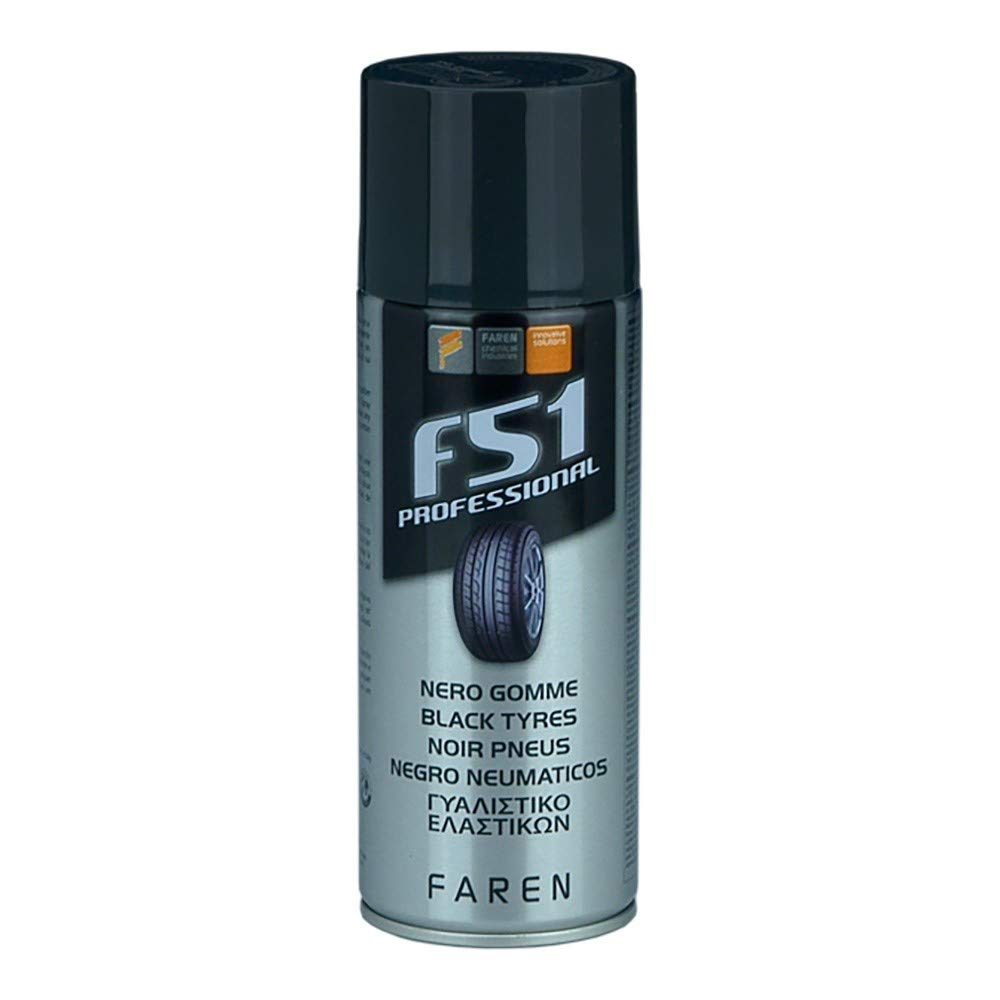  Faren F51 Black Rubbers Silicone Rubberized Spray per Refreshare Rugherie e Tappezzerie 400 ml
| Faren F51 Black Rubber