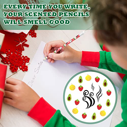 48 lápices Navideños aromáticos para niños miniatura 5