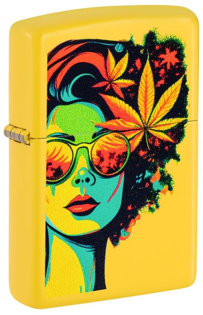 Encendedor Zippo con Grabado Personalizado Diseño Girasol miniatura 1