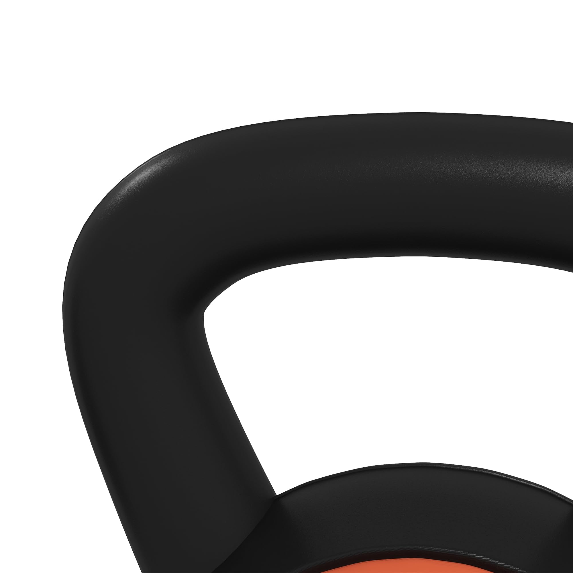 SPORTNOW Lot de 3 Kettlebells, 2,2, 4,5 et 6,8 kg, sports fitness training, grip antidérapant, avec plateau de rangement, noir
