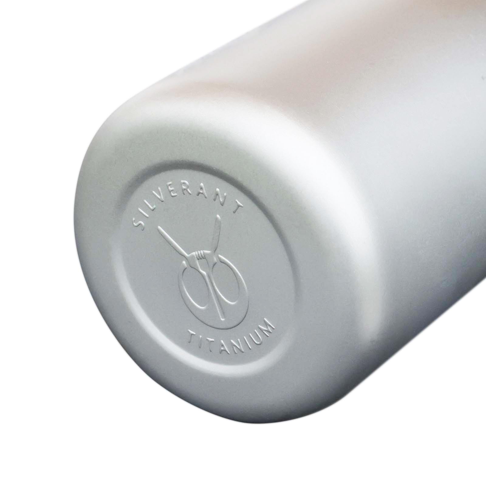 SILVERANT Titan-Wasserflasche, großes Fassungsvermögen (1200 ml breite Öffnung)