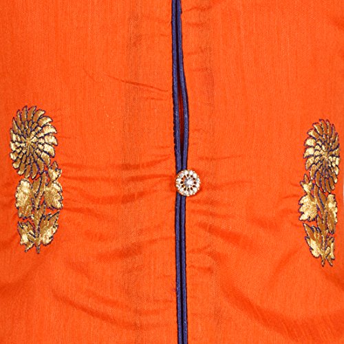 Image of Aarika Girl's Long Jacket, Lehenga And Dupatta Set