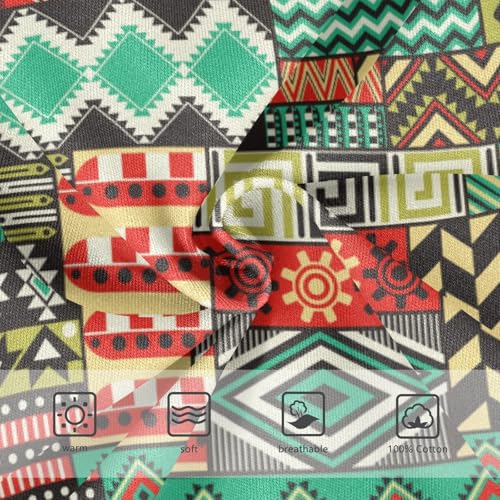 Boys' Exclusive Briefs Toddler Underwear 95% Combed Cotton Boxerbriefs 2T Geometric Tribal Pattern 253