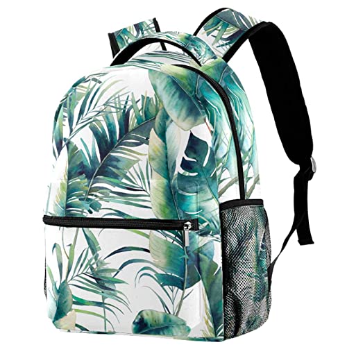 Sac à dos de voyage silhouettes de dinosaures avec porte-bouteille pour filles et garçons