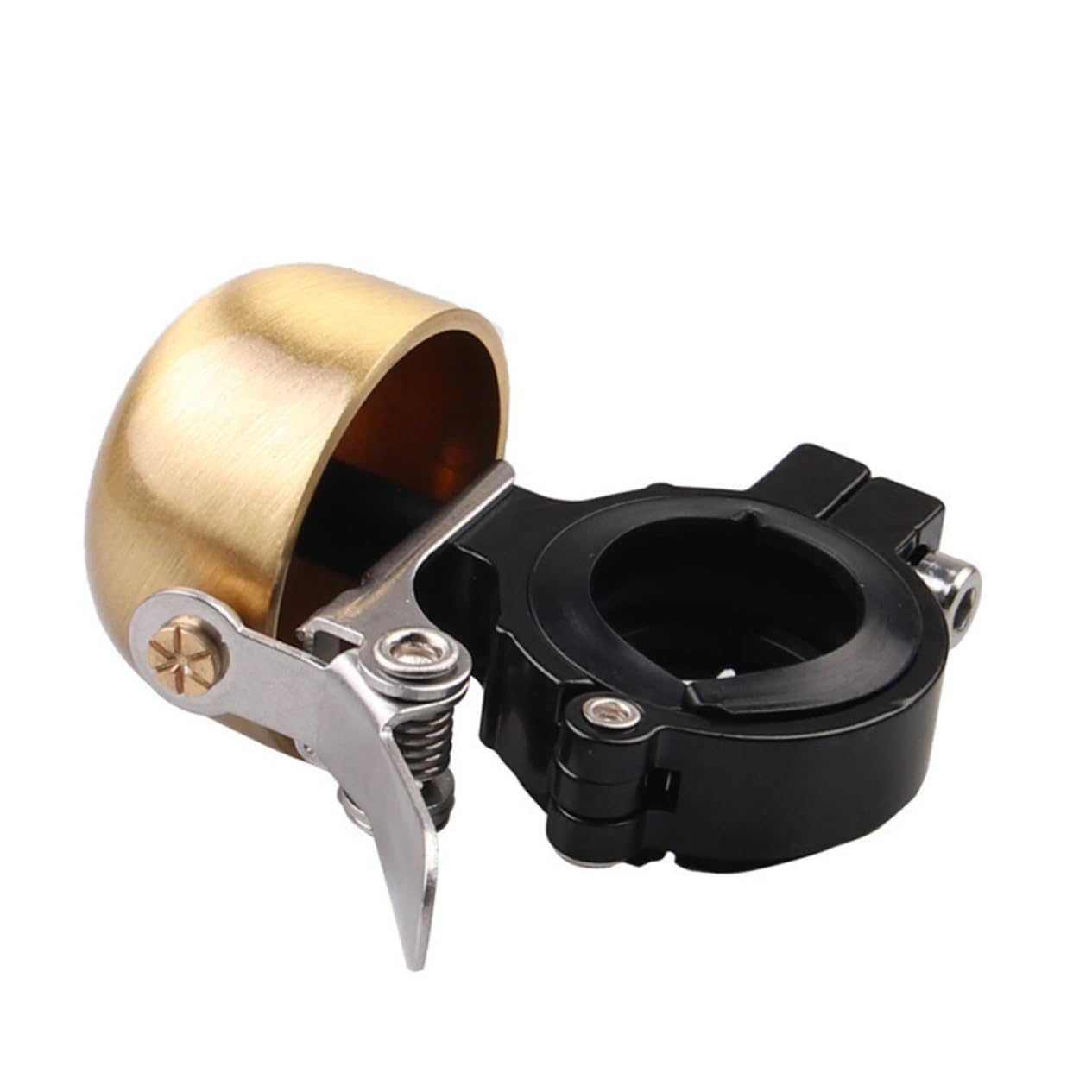 INOOMP 3 Pz Campanello per Bici retrò Lucchetto per Bici a Campana Audio Avvisatore Acustico per Bicicletta Pezzo di Ricambio per Bici Minimoto Bambino Cavalcare Bancone da Bar