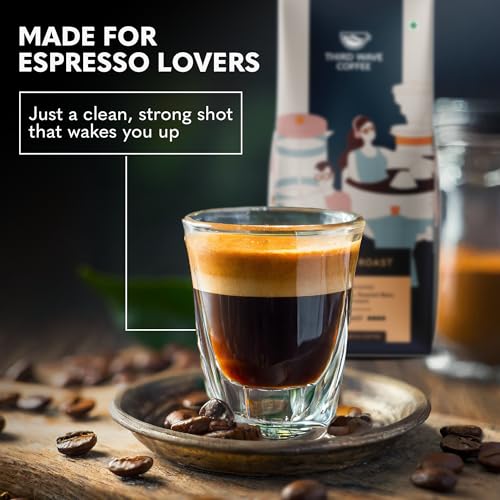 Image of THIRD WAVE COFFEE | Vienna Roast | 100% Arabica | Dark Roast | Home Espresso | Fine Grind | 250 grams | Pouch
