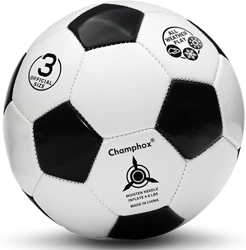 Balón de fútbol para niños de 3, 4, 6, 8, 8 a 12 años, deportes al aire libre, interior, recreación, pelota de fútbol para niños pequeños, niñas,