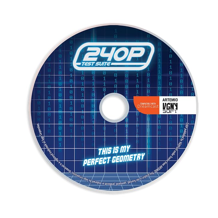 Image of 240P TEST SUITE for Sega Dreamcast