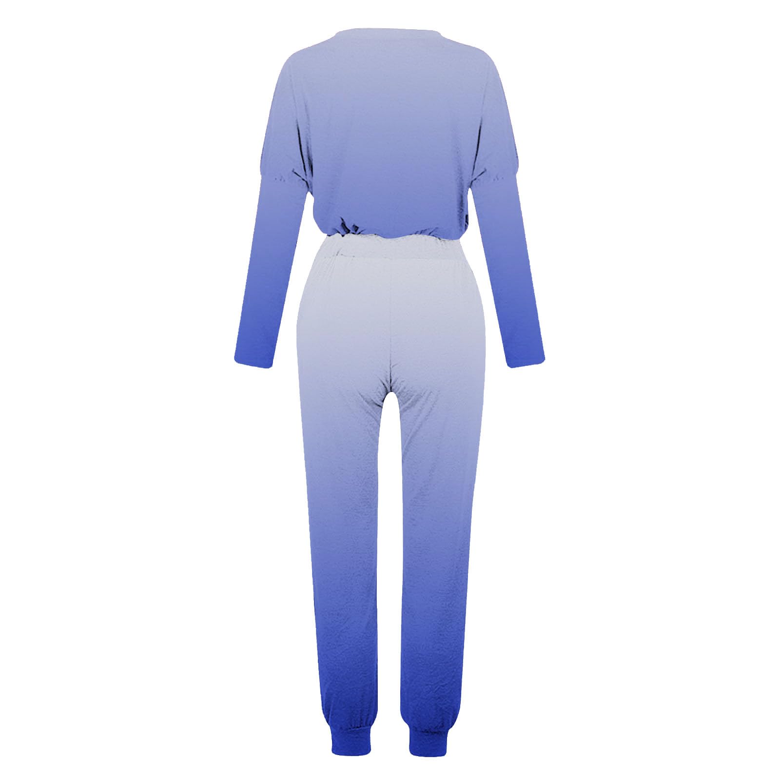 Conjunto deportivo de 2 piezas para mujer, de manga larga, con bloques de color, sudadera y pantalones deportivos, conjunto deportivo 2025
