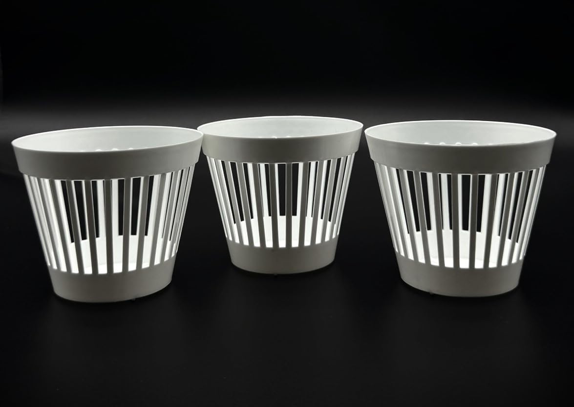 Kimmel Set of 3, White, 13 cm