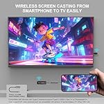 Wireless HDMI Transmitter and Receiver, Plug & Play HDMI Wireless Transmitter and Receiver 4K w/2.4G/ 5G, HD Extender Kit Support USB C Streaming Video Audio to Monitor TV from Laptop Camera STB (60m) - Image 3