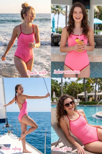 Image of Beautikini Period Swimwear - One Piece Bathing Suit Menstrual Leakproof Swimsuit for Teen Girls and Women