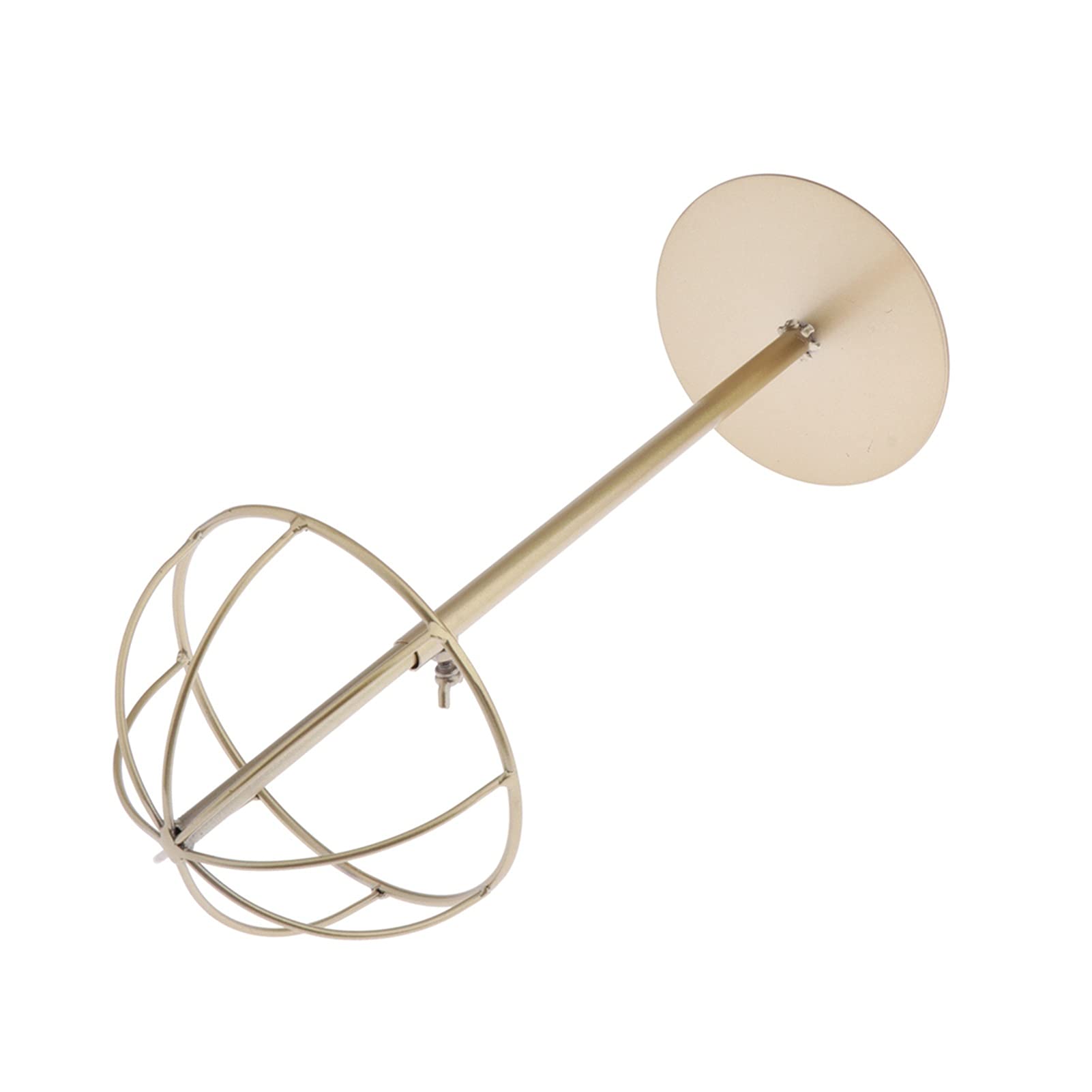 Perückenkopf Vintage Metallhut Ständer Tischplatte Dekorative Perücke Inhaber Goldene Mannequin Head Display Stand Organizer Regal Cap Display Rack