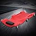 Car Ramps Red | Maximum Load 300lbs | 40in Automotive Mechanic Creepers Car Vehicle Garage Repairing Tool with Light