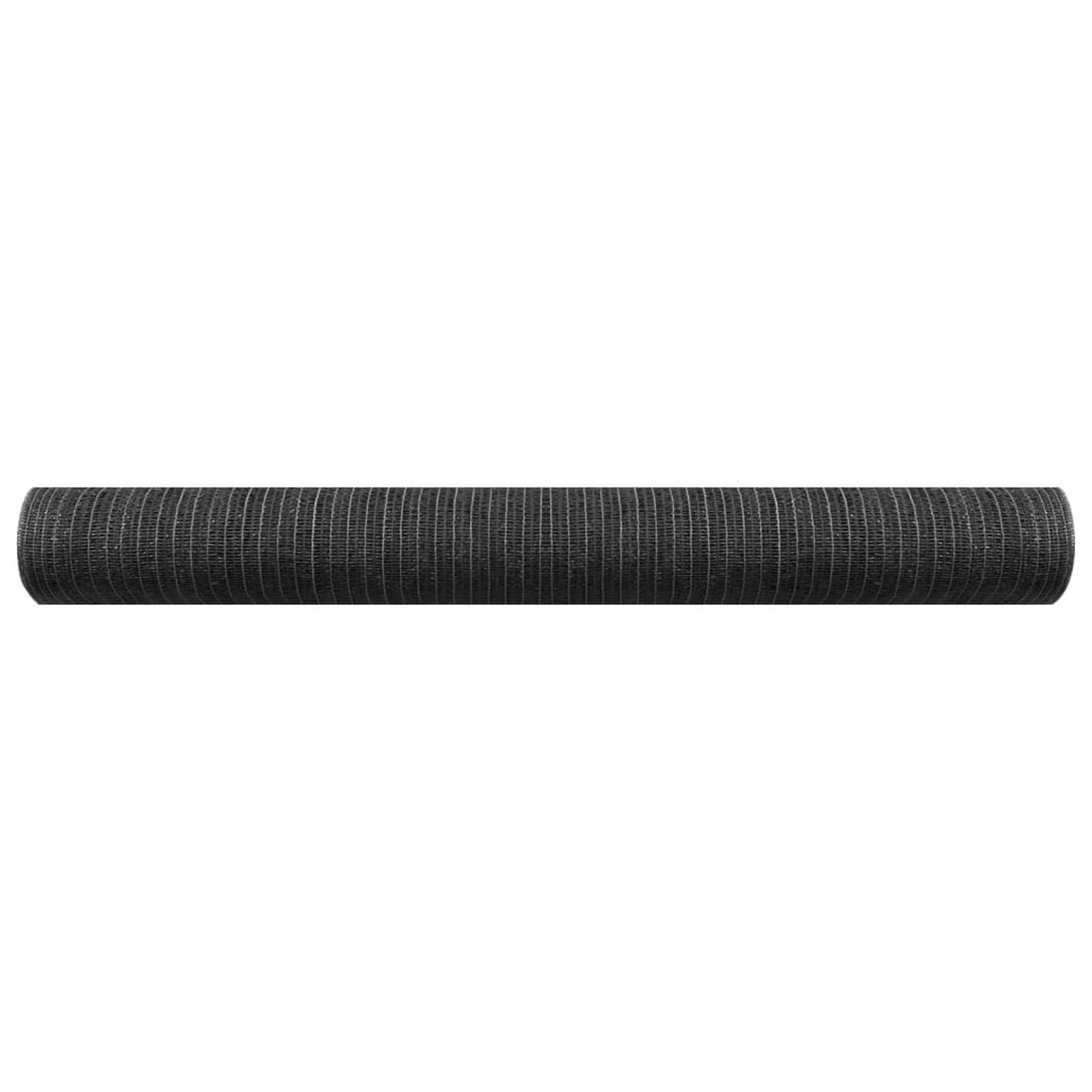 Homgoday Red de privacidad HDPE Gris Antracita 1,8x25 m 150 g/m² Privacidad de Balcón y Pantallas Protección UV,Impermeable,Malla de Ocultación para Jardín Exterior,Resistente al Viento