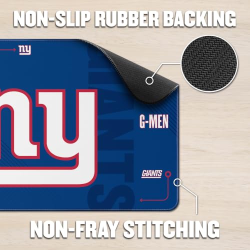 Image of YouTheFan NFL New York Giants Gameday Mouse Pad