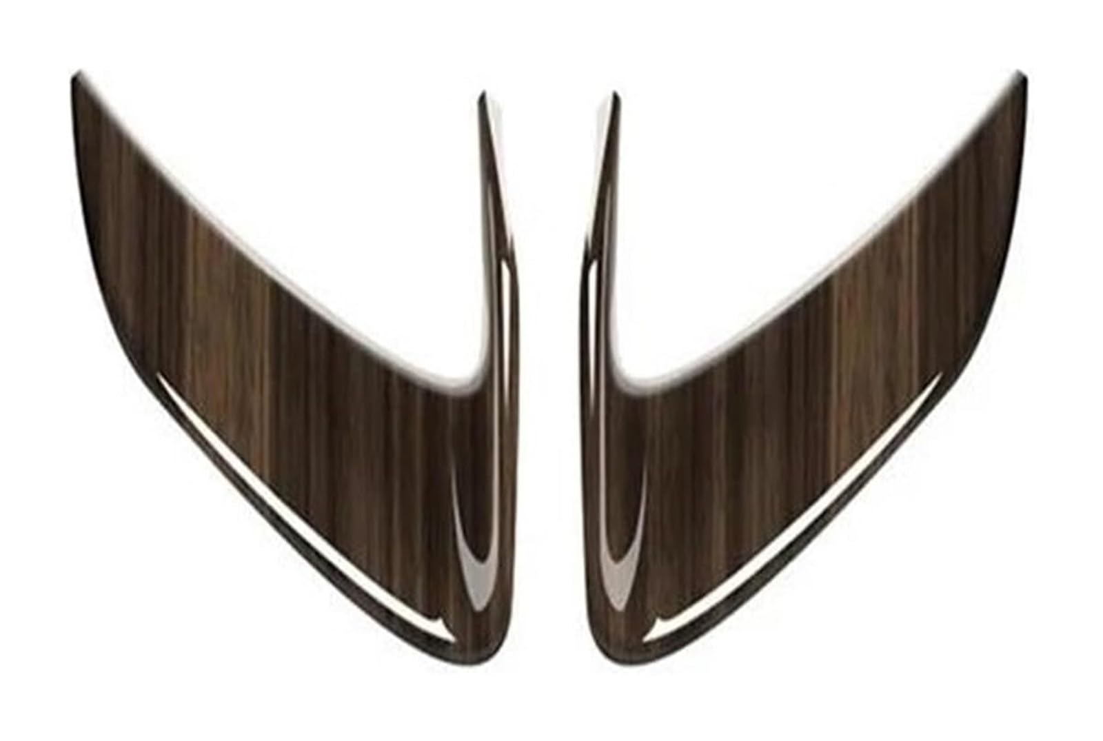 RORLL for Toyota for Yaris for Cross 2020 2021 Car Inner Door Bowl Trim Cover Handle Panel Frame Interior Accessories 2PCS Car Interior Door Handle(Peach Wood Grain)