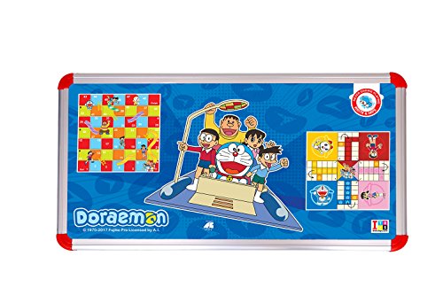 Image of Doraemon Multipurpose Game Table for Kids /Toy Table /Foldable Study Table /Laptop Support Table /Multicolor Toys (Color May Vary from Illustration)