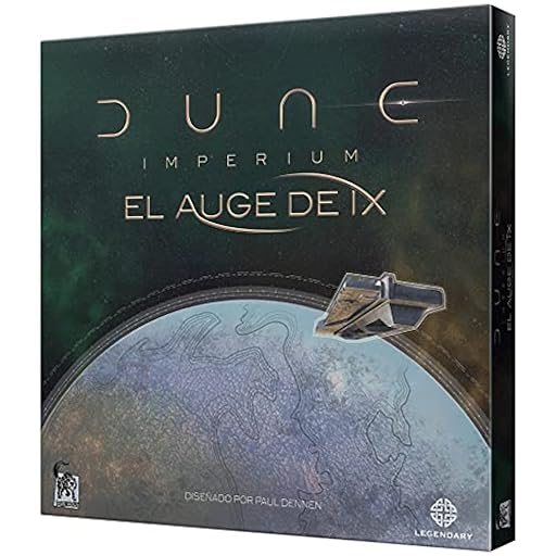 Dire Wolf Digital | Dune Imperium: El auge de Ix | Expansión | Juego de Mesa de Estrategia para Adultos y Jóvenes | A Partir de 13 Años | De 1 a 4 Jugadores | 1-2 Horas por Partida | Español | Ya disponible en tu tienda friki favorita! En mundofriki.es!