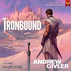 Ironbound A Progression Fantasy Epic Audiolibro Por Andrew Givler arte de portada