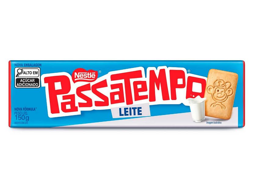 Passatempo - Biscoito, Leite, 150g