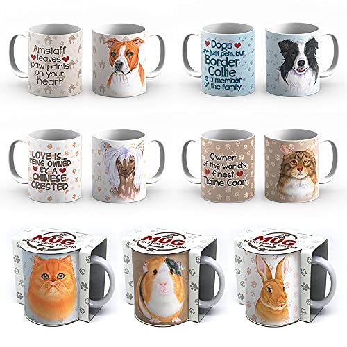 DOBERMANN - Een kopje koffie of thee. Een mok met een afbeelding van een hond en een vrolijke boodschap. Keramische mok. Een cadeau voor alle hondenliefhebbers. - Image 5