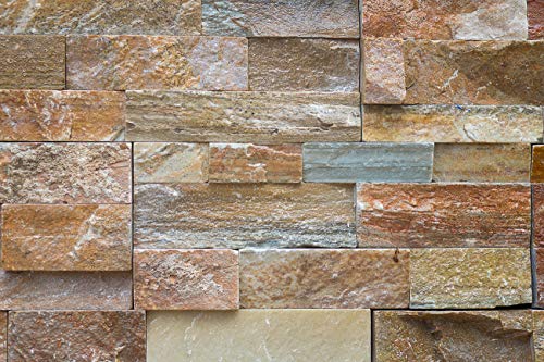 Image of DWELLSINDIA Bricks Self Adhesive Wallpaper Waterproof, Scratch Resistant, Laminated 41x244 CM