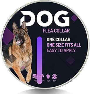 Flea and Tick Prevention for Dogs - Adjustable - One Size Fits All